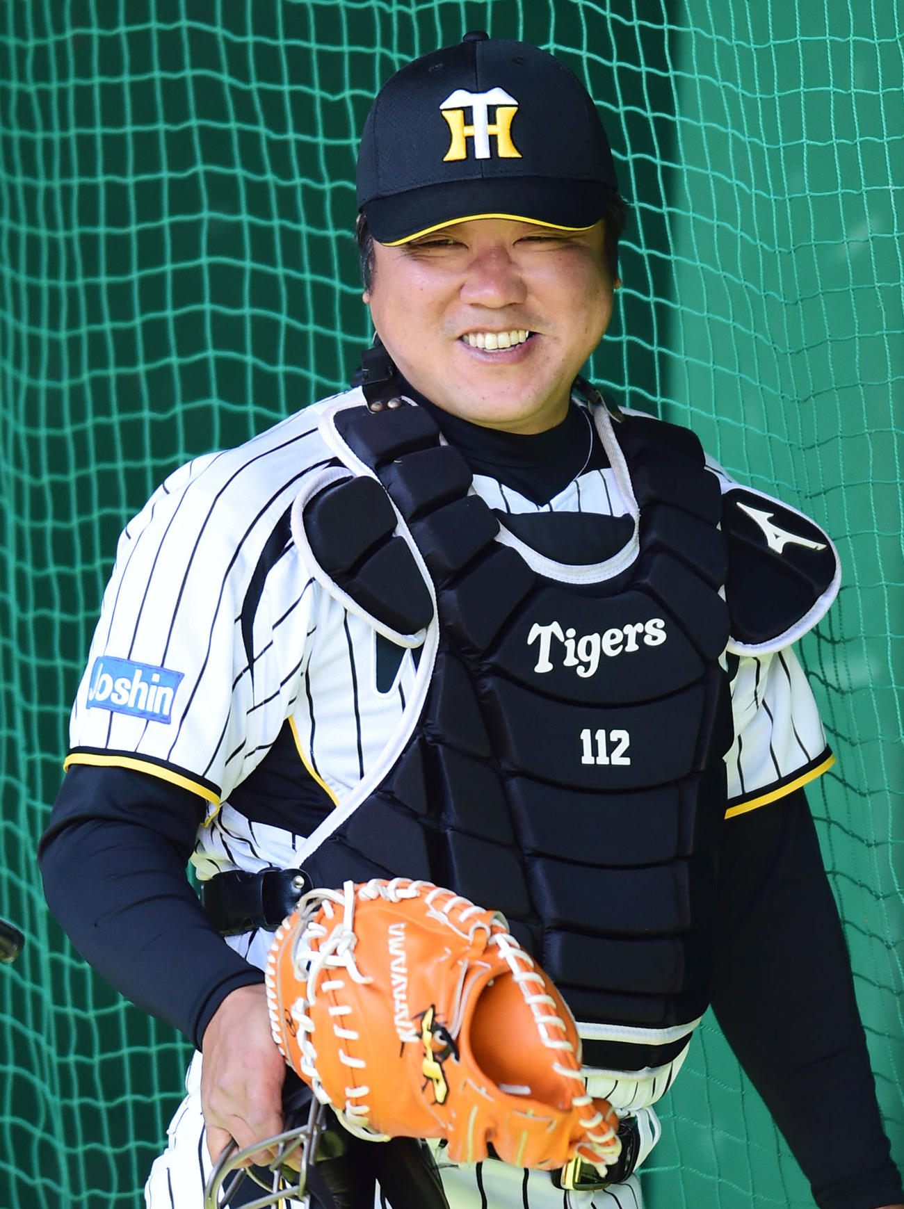 片山大樹ブルペン捕手（2014年11月18日撮影）