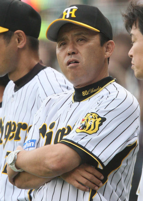 岡田彰布氏（08年7月11日撮影）