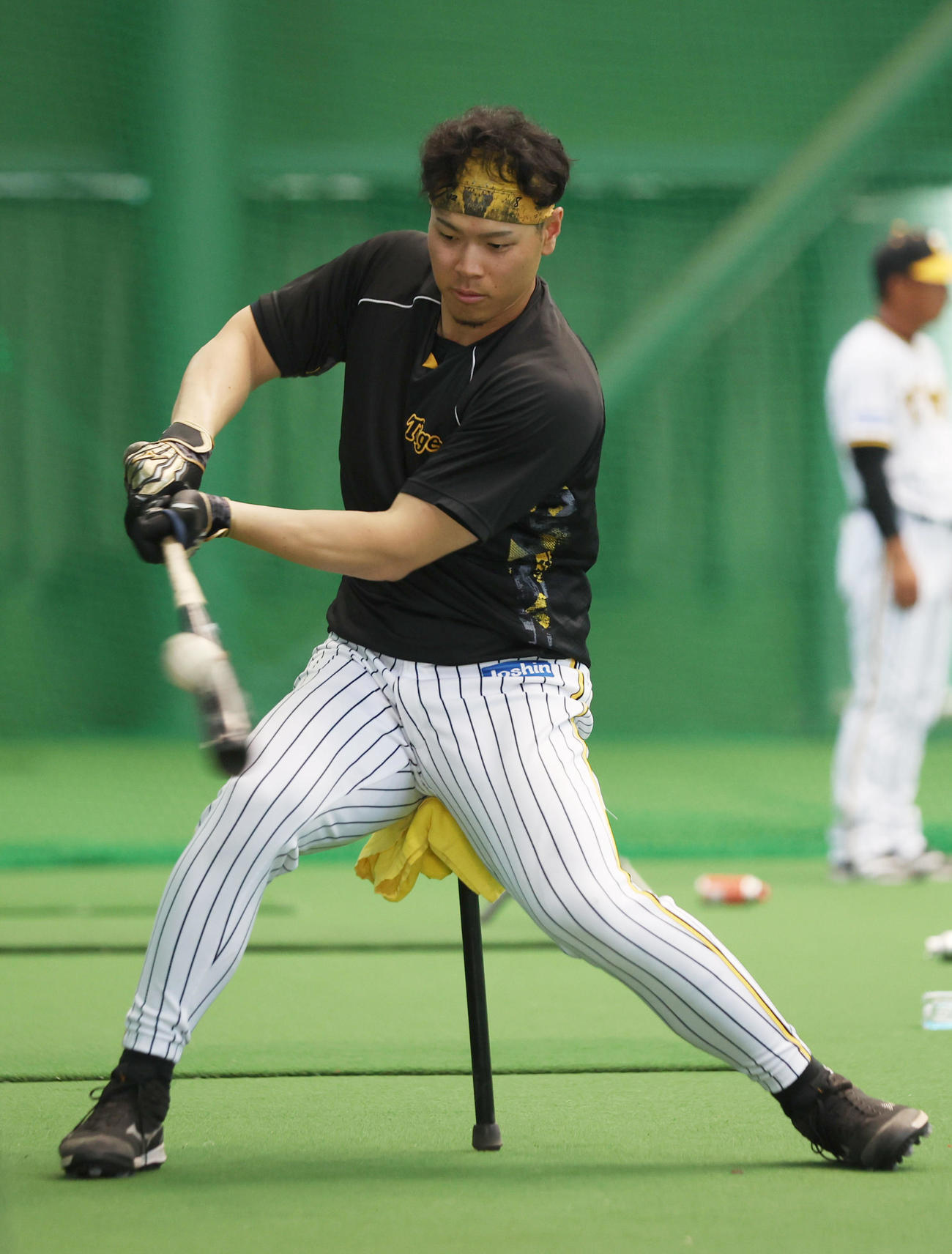 阪神佐藤輝明（2022年11月13日撮影）