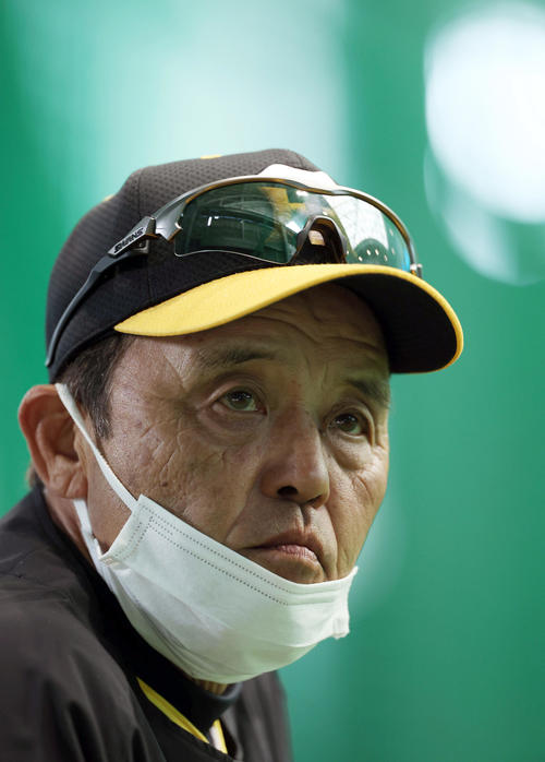 阪神岡田彰布監督（2022年11月13日撮影）