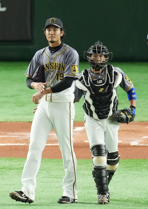 藤浪と梅野