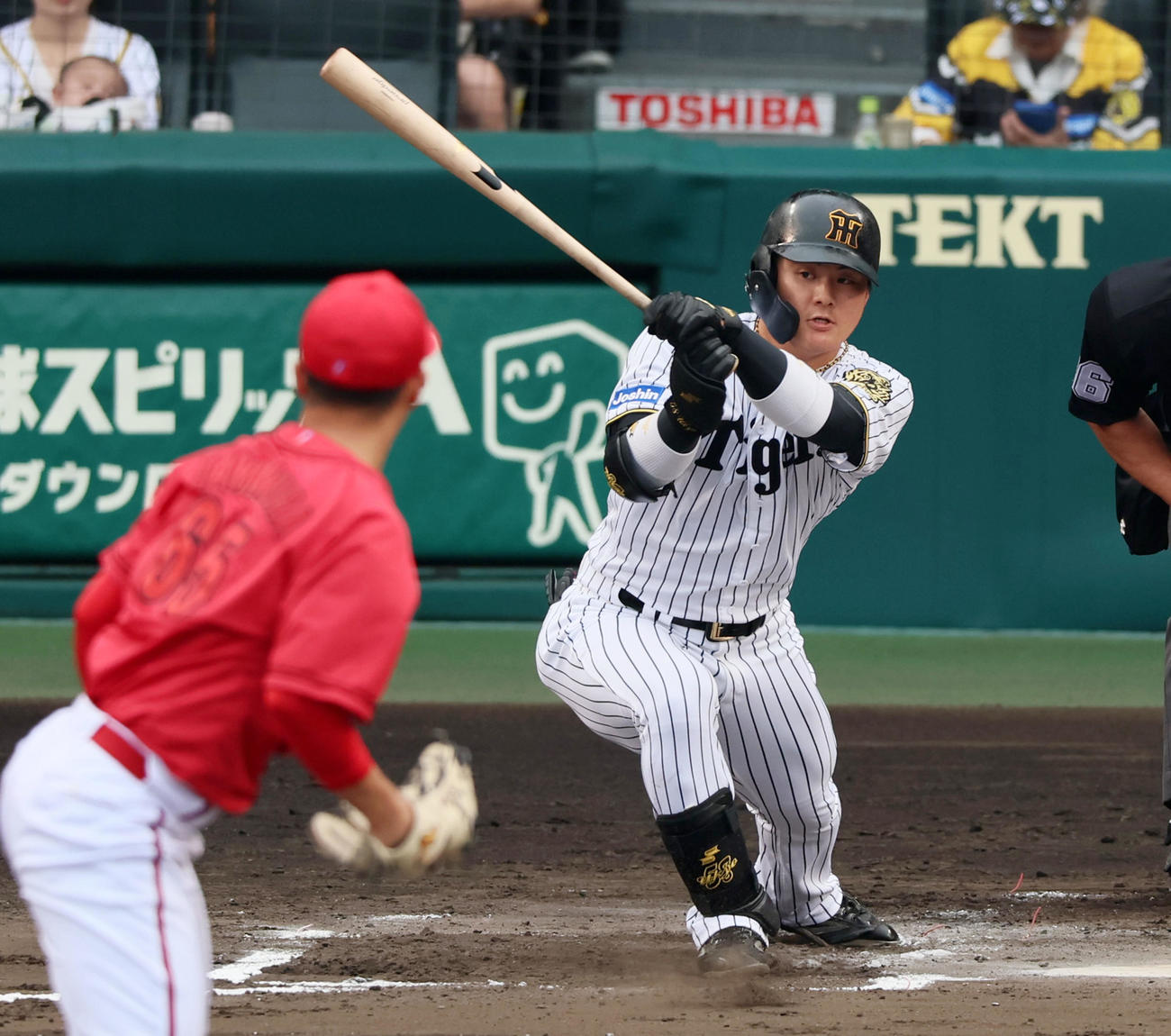 阪神前川右京（2025年5月18日撮影）