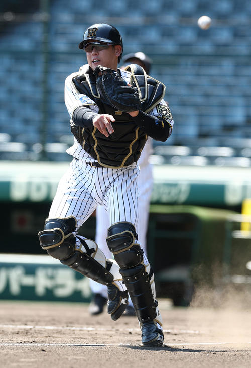阪神梅野隆太郎（2025年7月24日撮影）