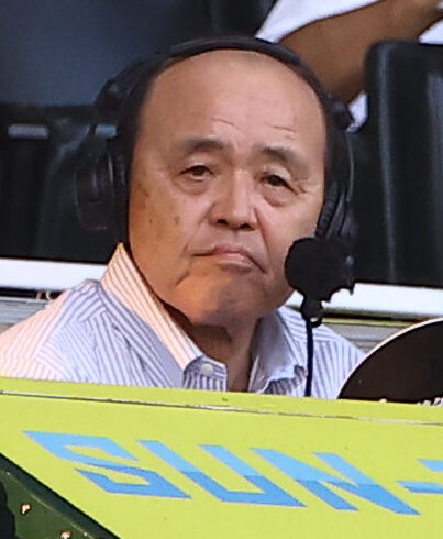 岡田彰布オーナー付顧問（2026年7月撮影）