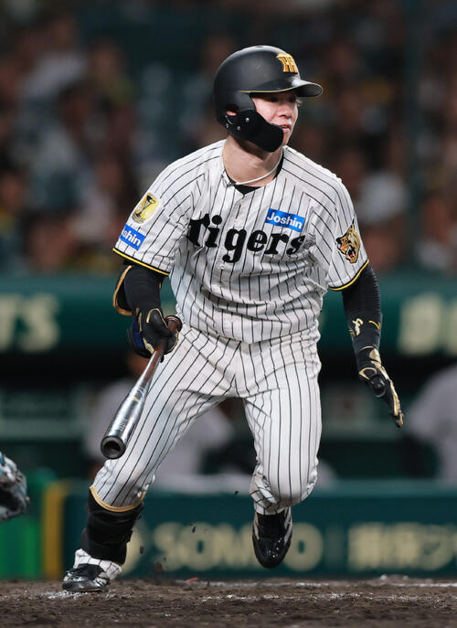 阪神中野拓夢（2026年10月撮影）