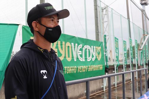 同チームでジュニア育成に尽力している小原慶治監督（駒大岩見沢―駒大―NTT東日本）
