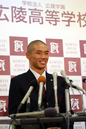広陵中村 幸せな気持ちでいっぱい 地元広島に笑顔 高校野球 日刊スポーツ