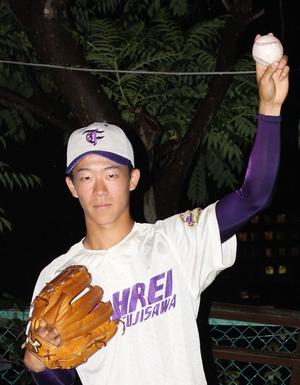 藤嶺藤沢の三刀流矢沢は石井貴グラブ愛用／南神奈川 - 高校野球 : 日刊