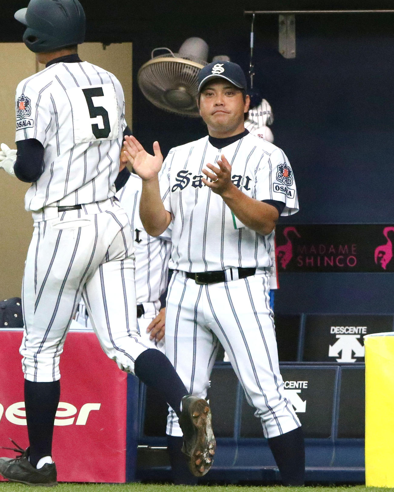 元ソフトバンクの大産大付の田上監督（撮影・上山淳一）