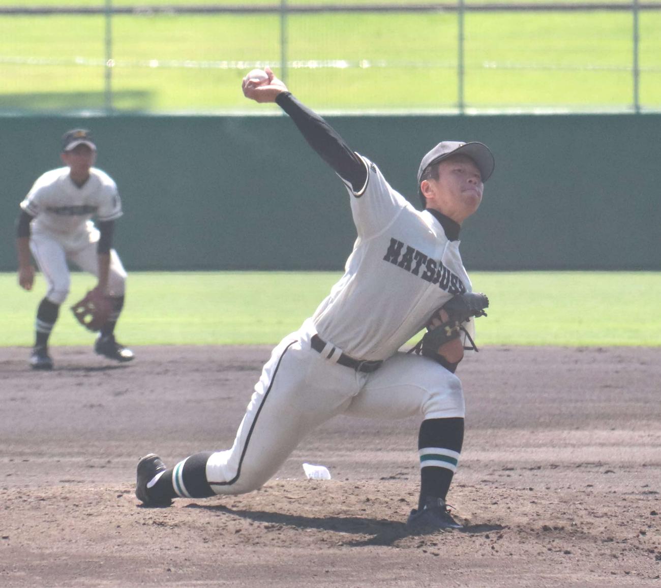 松商学園 保科が意地の1失点好投 飯山下す 長野 高校野球 日刊スポーツ 松商学園 保科が意地の1失点好投 飯山下す 長野 高校野球 日刊スポーツ