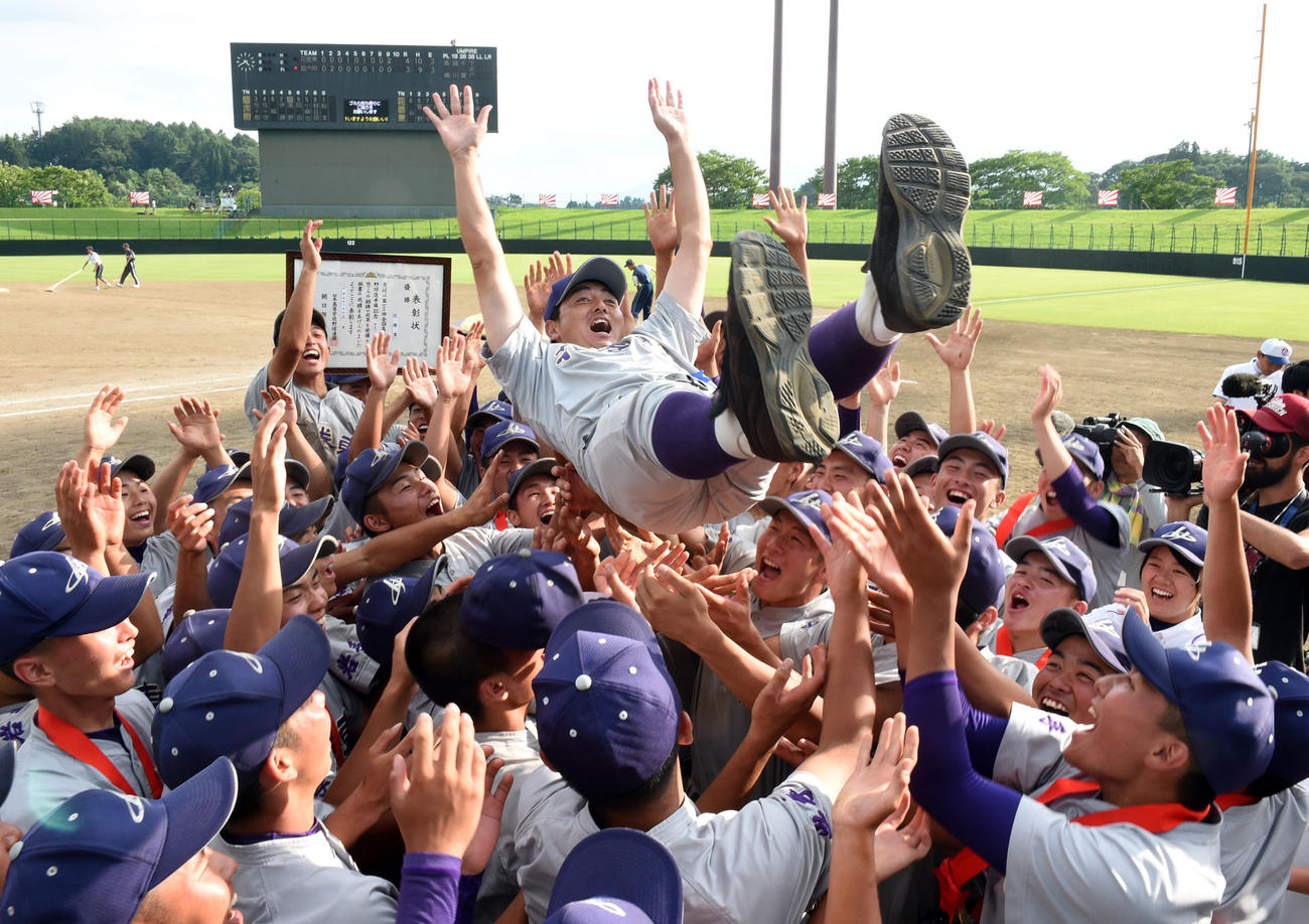花巻東 ３戦連続の逆転勝ちで９度目夏切符 岩手 高校野球 日刊スポーツ