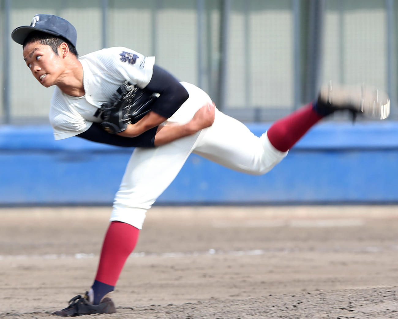 金光大阪対大阪桐蔭　大阪桐蔭・根尾は１失点の完投勝利を飾る（撮影・上山淳一）