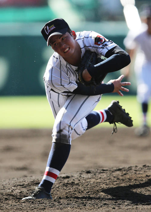 浦和学院・渡辺勇太朗（2018年8月18日撮影）