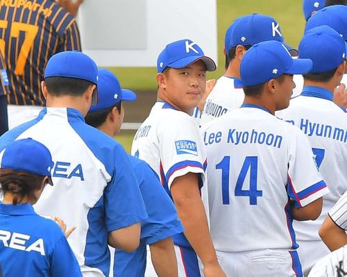 ｕ18日韓戦 韓国の大谷翔平と呼ばれる アン注目 高校野球 日刊スポーツ