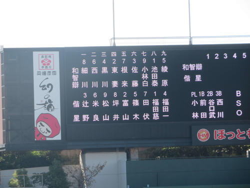 智弁和歌山-大阪偕星学園のスターティングメンバー