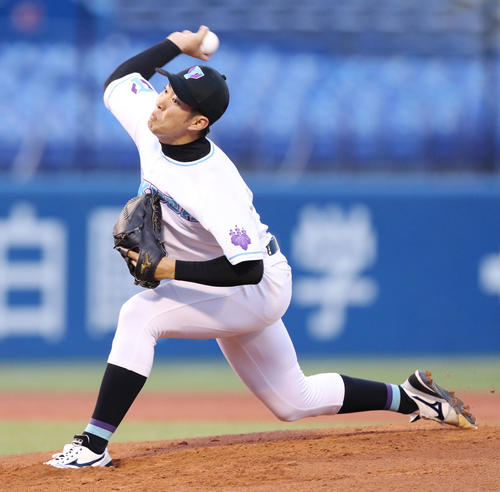 筑波大対近大　筑波大先発の村木（撮影・垰建太）