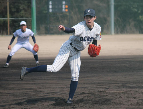 大船渡・佐々木朗希投手（19年4月6日撮影）
