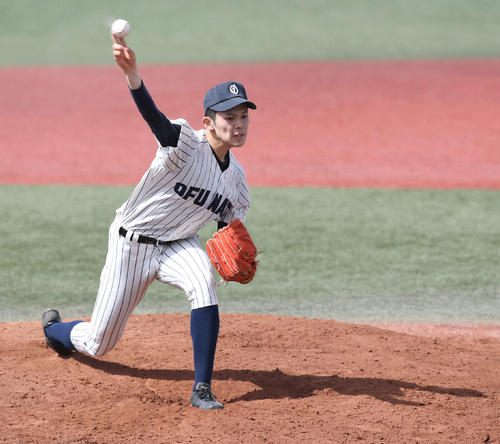 大船渡・佐々木朗希（2019年4月20日撮影）