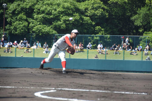 智弁和歌山先発・池田陽佑投手（撮影・望月千草）