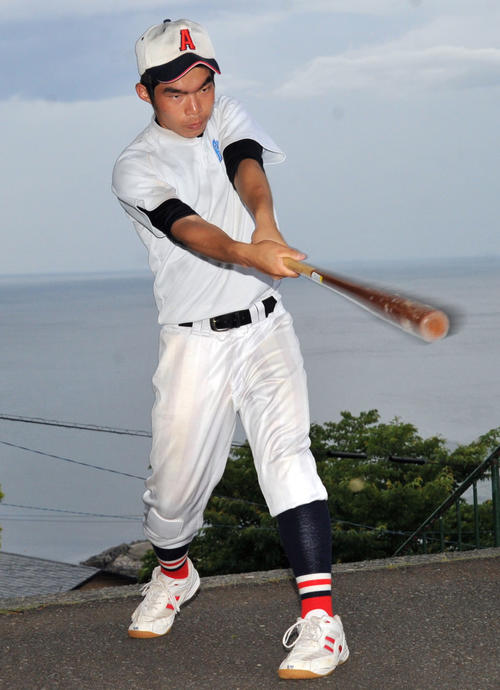 長打力が持ち味の熱海・真野
