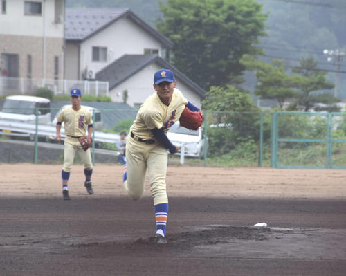 履正社との練習試合に先発し6回4安打1失点だった星稜・奥川（撮影・望月千草）