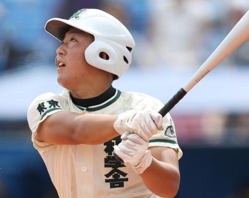 二松学舎大付・右田（2018年7月27日）