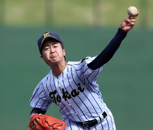 東海大菅生・中村晃太朗（2019年5月22日）