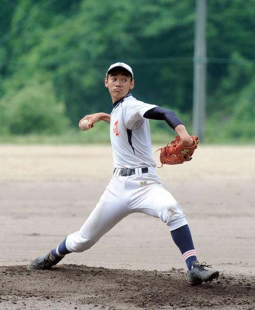 連合チームのエースとして活躍を誓う遠江総合の堀井主将