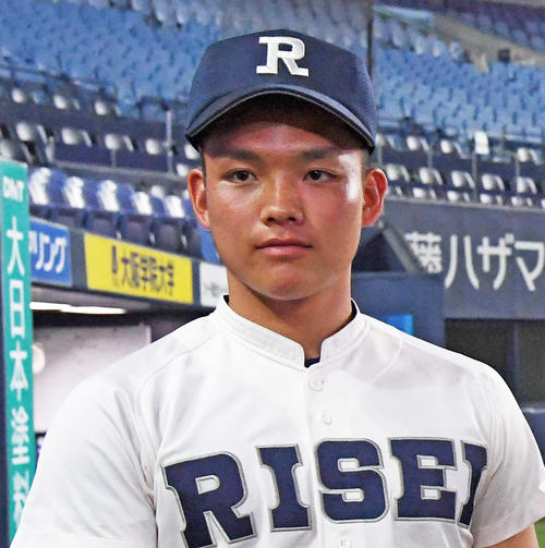履正社・野口海音主将