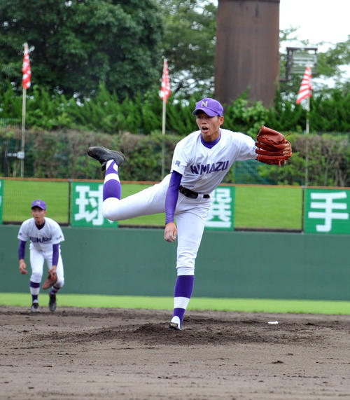 投打で活躍した市沼津・斎藤
