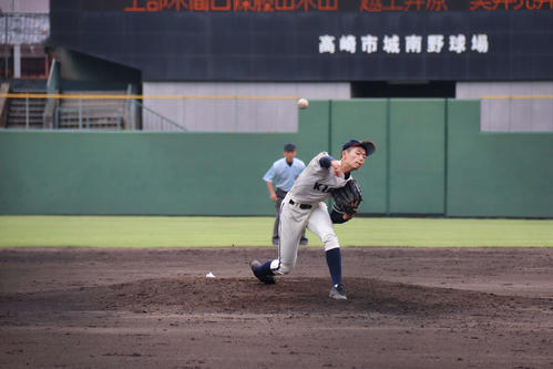 逆転3ランに無安打投球。救援登板した桐生工・高木が勝利の立役者になった