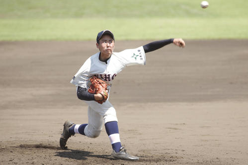 日大鶴ケ丘・松田賢大（2018年7月20日撮影）