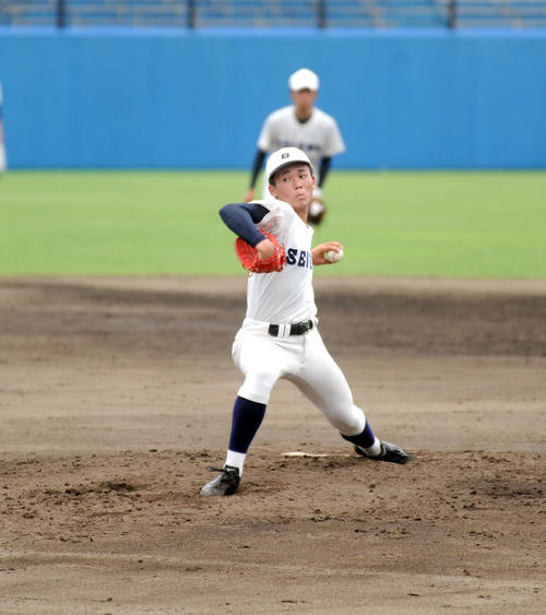 知徳・栗田との投げ合いを制した静岡商の高田