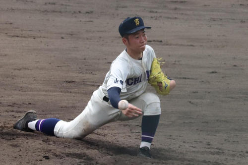 東海大甲府対市川　下手投げの市川・村松