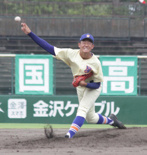 星稜・奥川恭伸投手