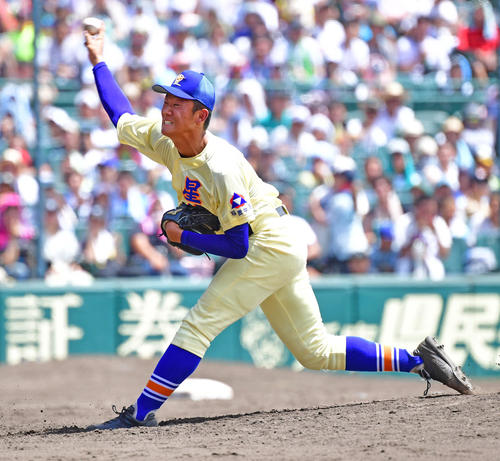 星稜・奥川恭伸投手（2019年8月13日）