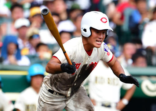 智弁学園・坂下翔馬（2019年8月12日）