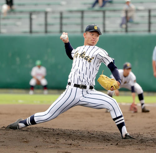 東海大札幌・小林珠維（2019年7月17日撮影）