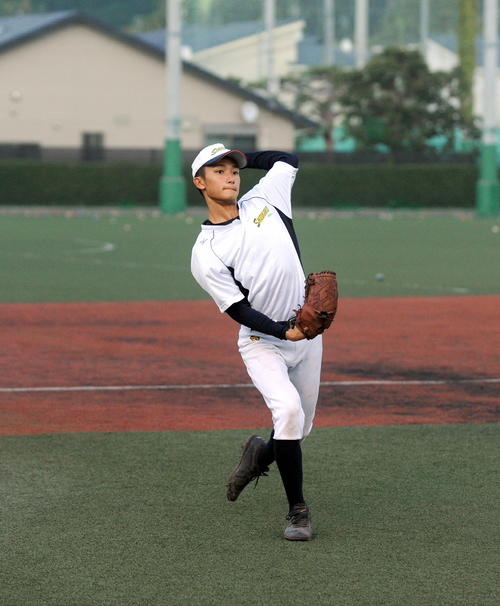 エースとして気を引き締める静岡学園・坂田