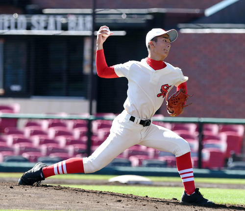 仙台商13年ぶり８強 １年生斎賢矢が５安打完封 高校野球写真ニュース 日刊スポーツ