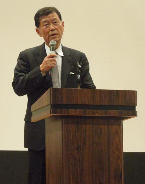 横浜高前監督の渡辺元智氏（2019年1月20日撮影）