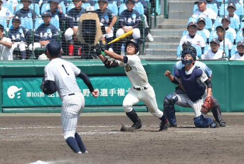 八戸学院光星　武岡龍世（2019年8月18日撮影）