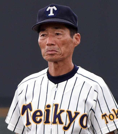 帝京・前田三夫監督（18年6月29日撮影）