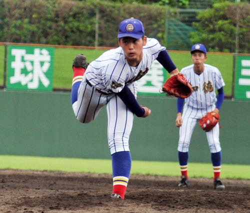 知徳（静岡）栗田和斗投手