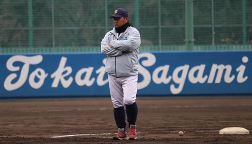 東海大相模 門馬監督 練習納めで 特別な時間を 高校野球写真ニュース 日刊スポーツ