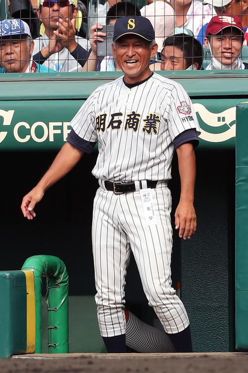 明石商・狭間善徳監督