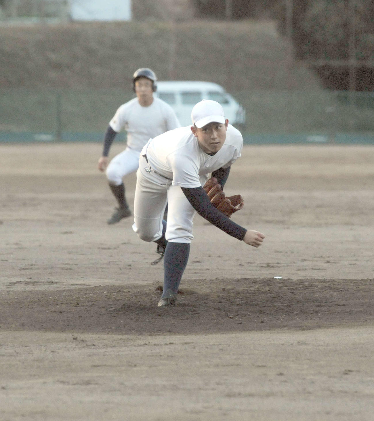 甲子園では強気の投球を誓う吉村