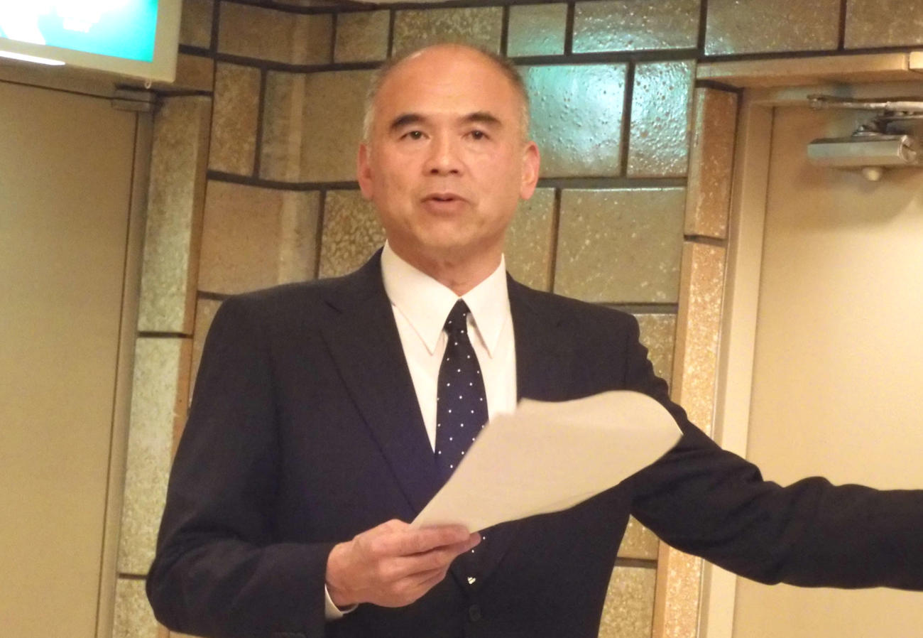 日本高野連の小倉好正事務局長（2019年11月29日撮影）