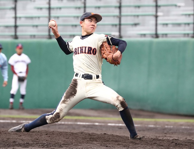 帯広農・井村塁（2019年10月8日撮影）