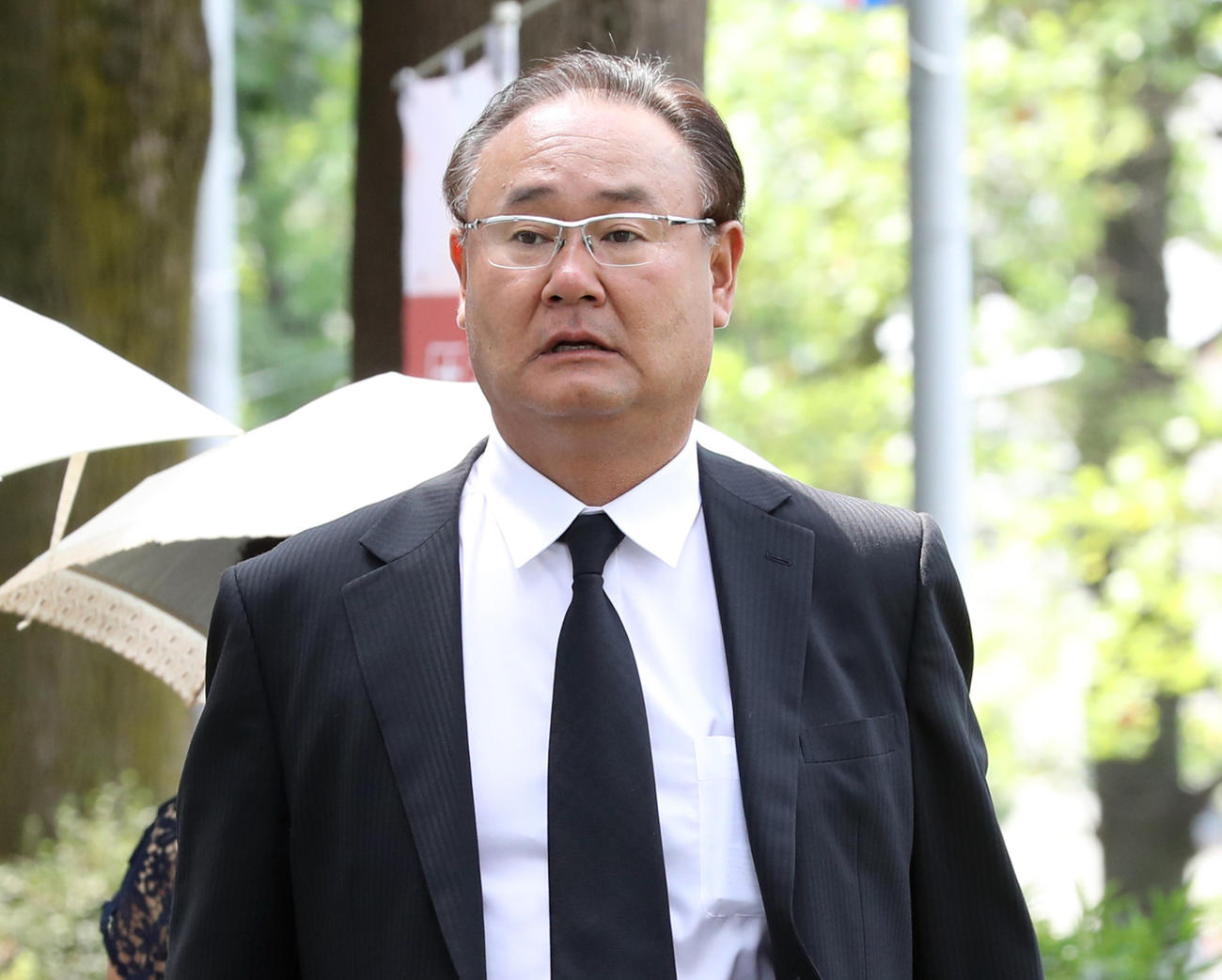 函館大有斗・古溝監督（2017年7月6日撮影）